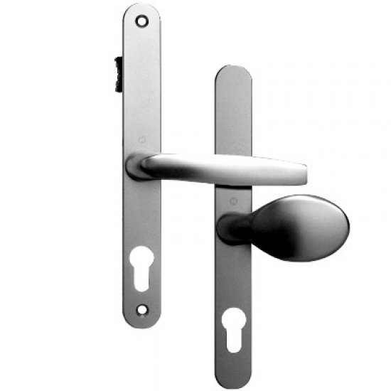 Asec 68mm Lever Pad UPVC Door Furniture With Snib